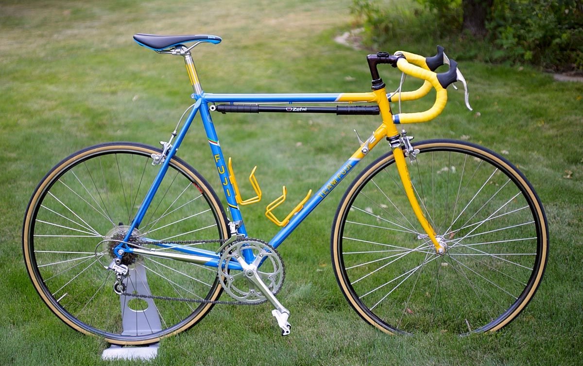 coppi☺︎　0417 A modern approach (sorta) to my old Team Fuji +Fausto Coppi