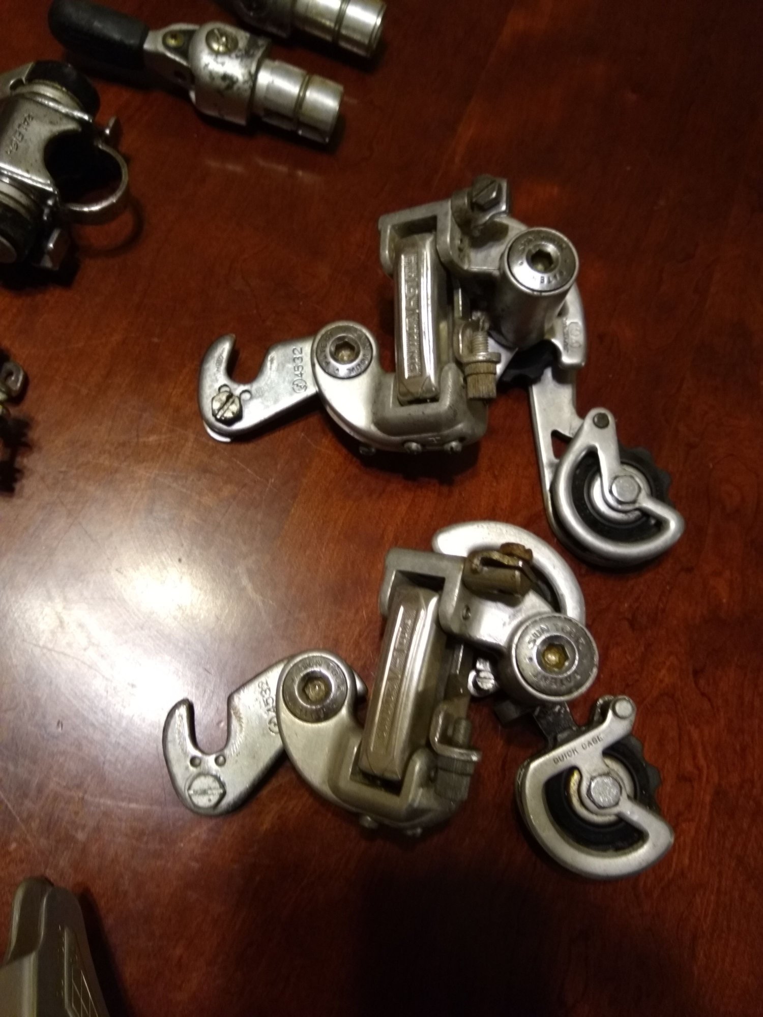 Large lot of shifters and derailleurs Bike Forums