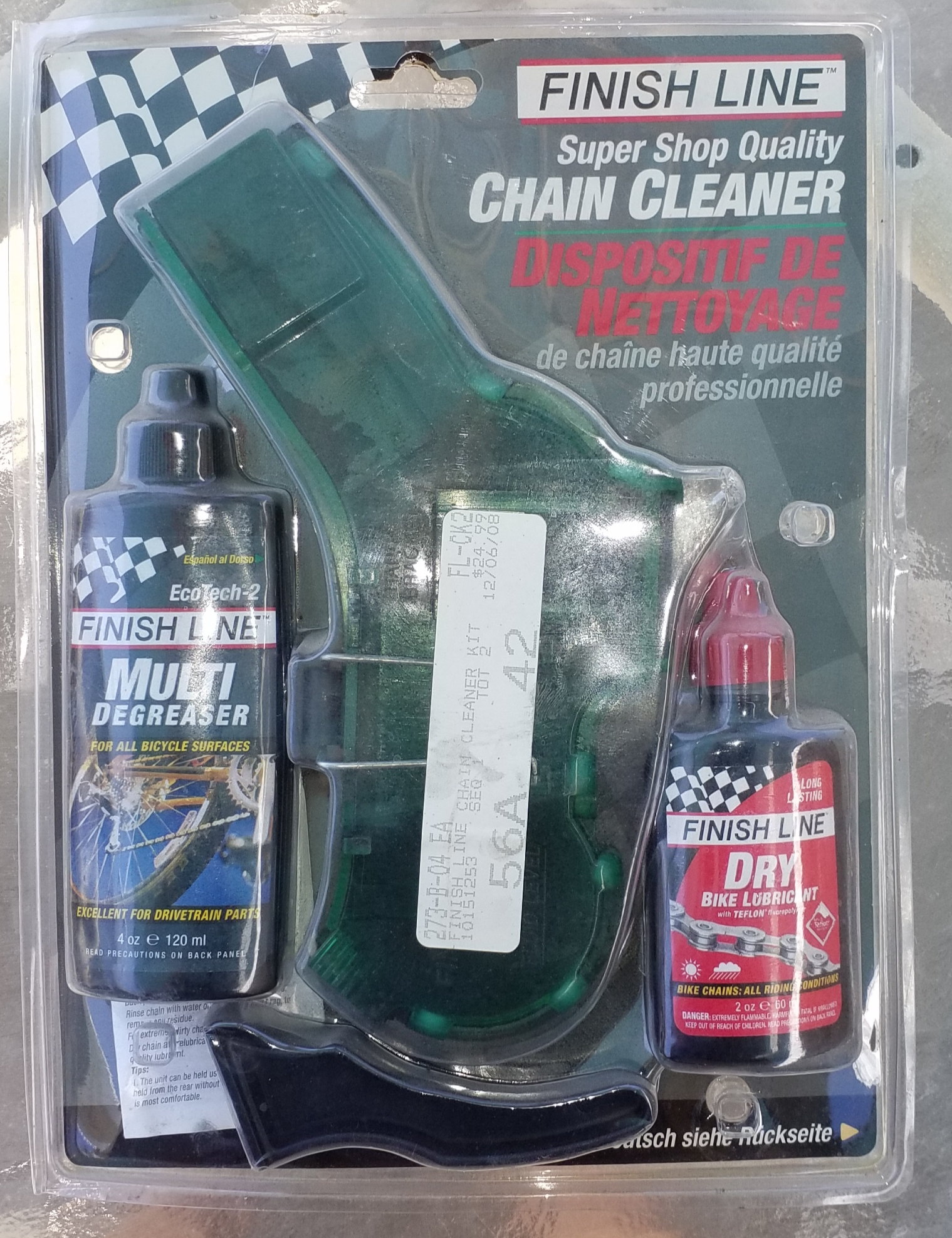 Finish Line Shop Quality Chain Cleaner Kit