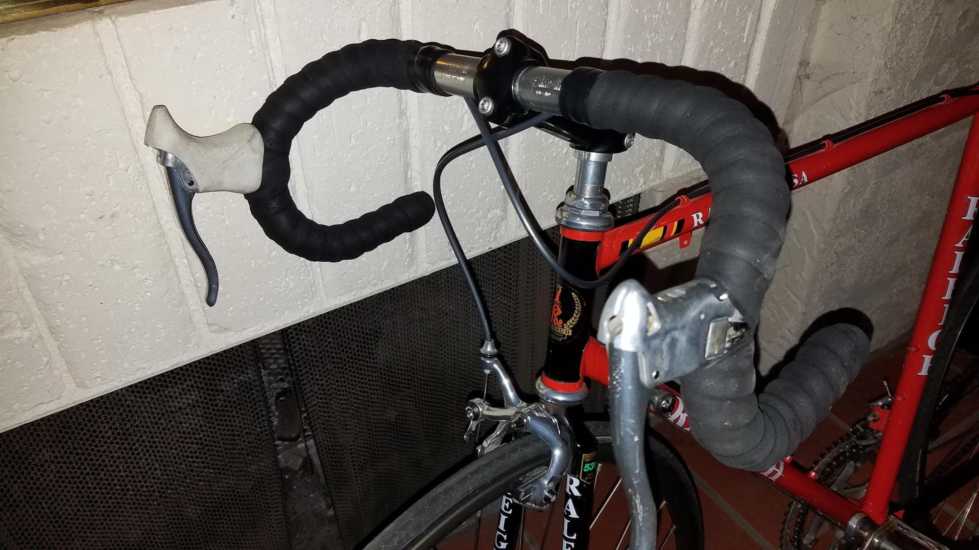nos road bike handlebar tape orange 