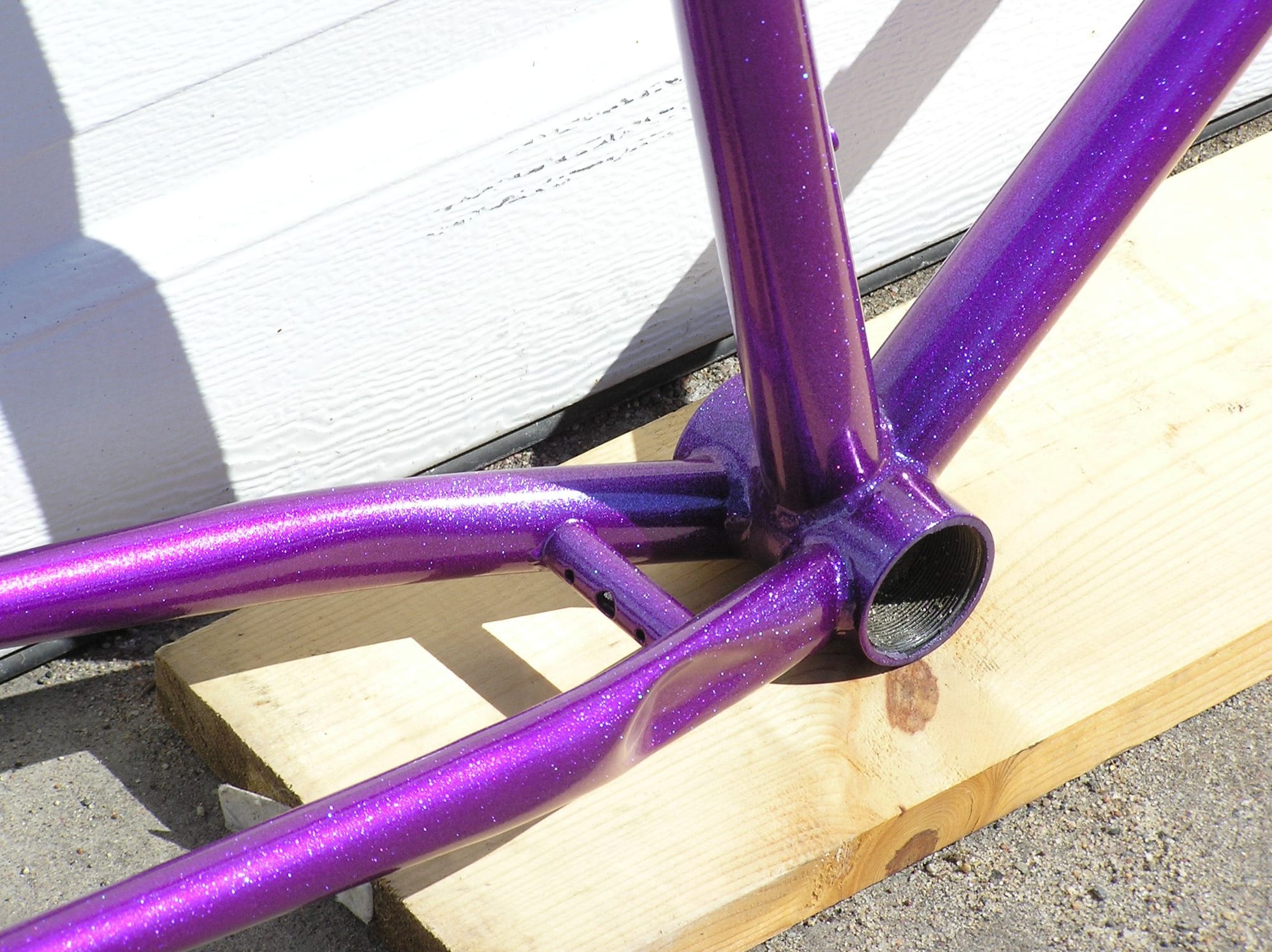 bicycle powder coating