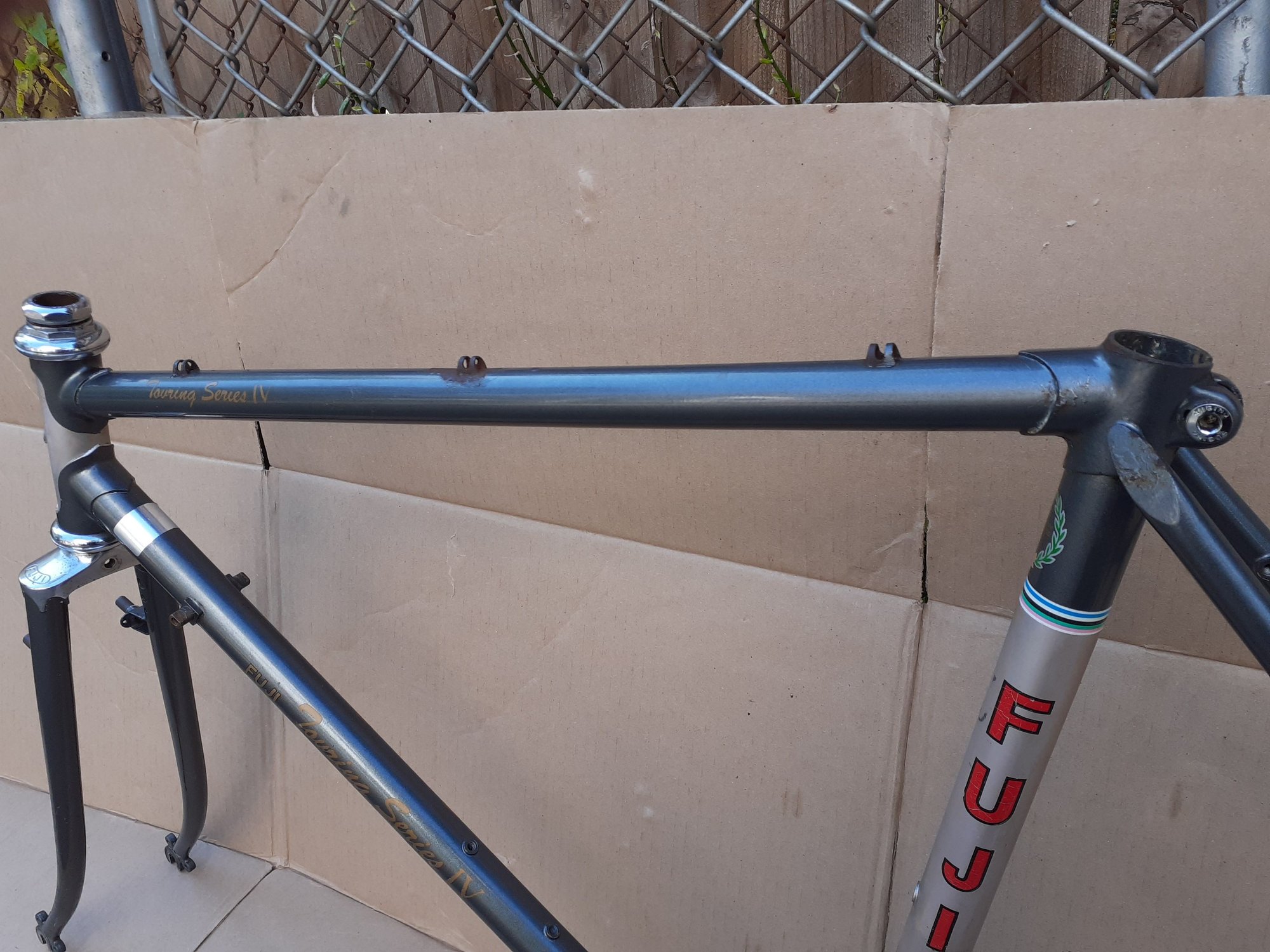 全信頼を寄せる Series Touring Fuji IV quad frame/fork, bicycle steel lugged パーツ