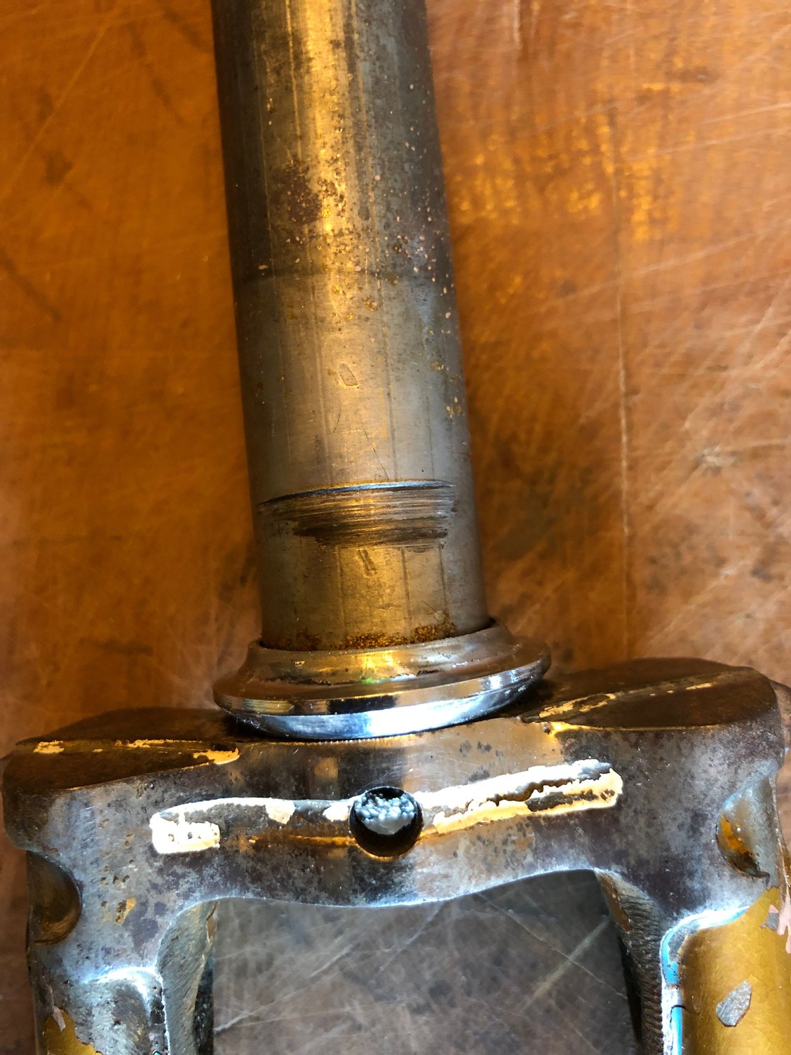 Bent steerer tube Bike Forums