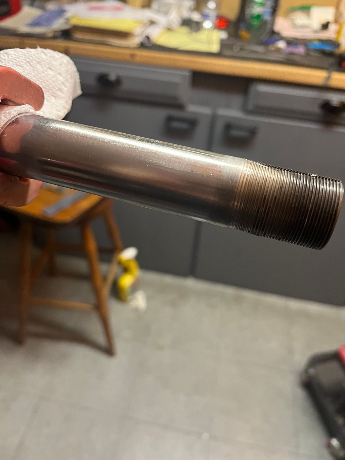 Found a fork. Removed chrome from steerer needs cut and threaded. 