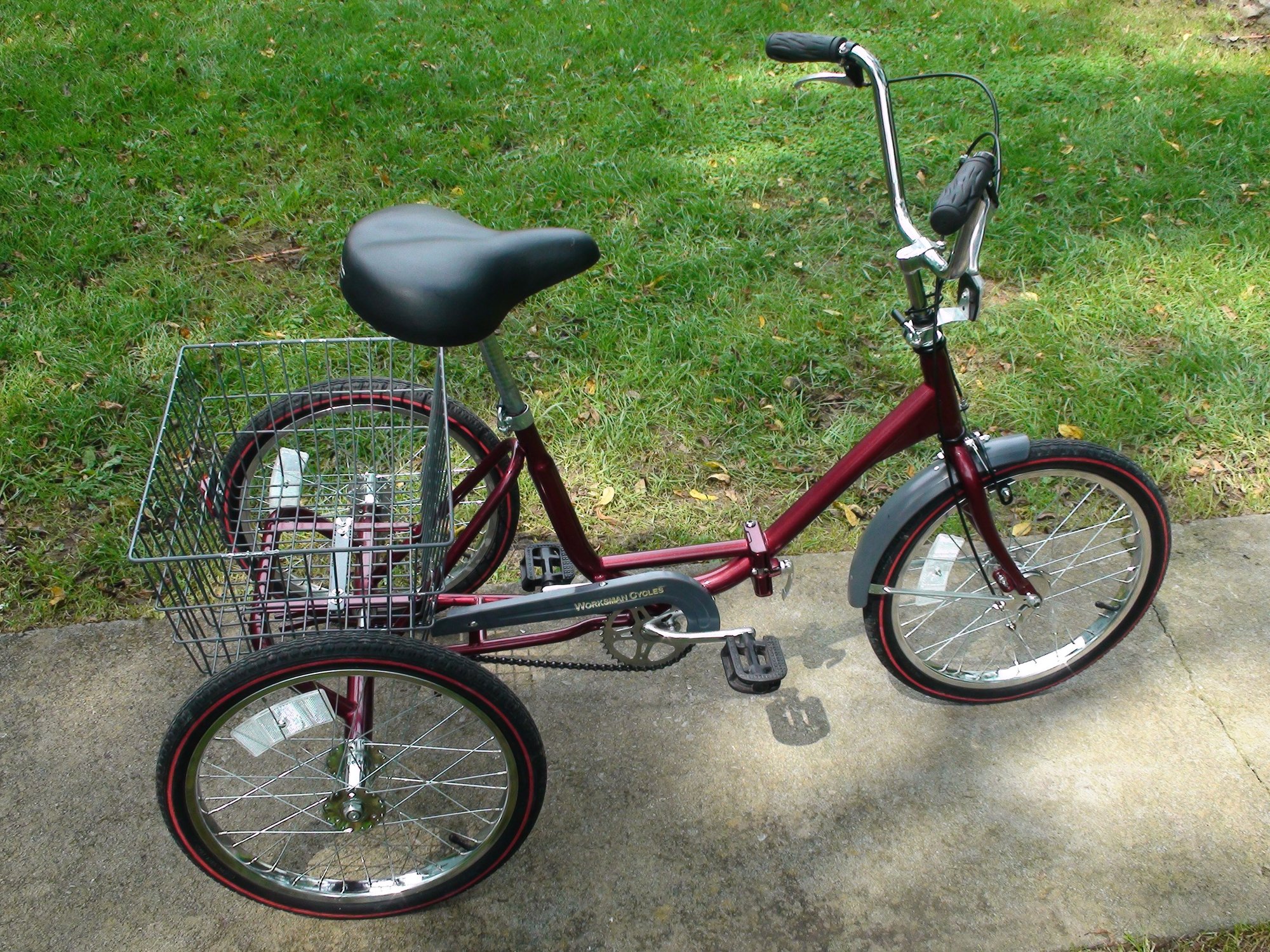 raleigh tristar 3 speed trike