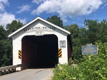 Covered bridge near Cambridge 