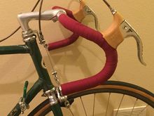 Maroon on green Zeus