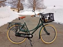 This can gleefully smash through puddles and standing water without getting a drop on you. :-)