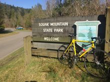 Past the State of WA park.