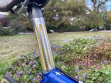 Rare factory fluted record seatpost