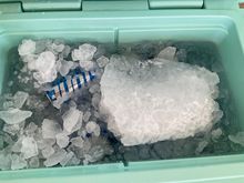 Big chunk of ice from global warming. 