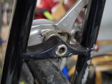 Photo of brake bridge incase that helps twig someone's memory.