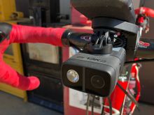 Front camera under my Garmin.