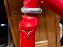 Offset fork crown