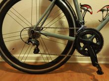 2x11 6800, but I like the R8000 cranks and the 52/36 is more to my liking.
