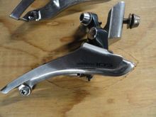 105 braze on double.  Needs clamp washer (half moon style)