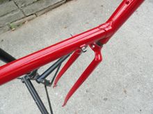 detail of the braze-ons 