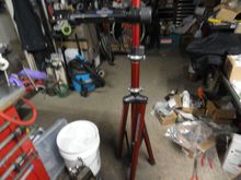 Second generation Ultimate portable bike stand.  It even came with the tote bag.  Durable and will hold most any bike.  