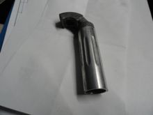 a used 25.0 seat post top with the fluting intact.  Perfect for a weld on a forward set seat post.