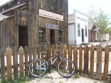 Despite being only about 20years old it looks right at home at the tourist ghost town of south park city.