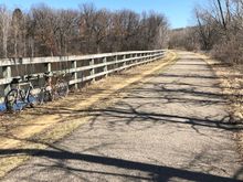 Gateway trail On the way to Stillwater Minnesota.