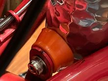 Skate bushing as spacer. 
