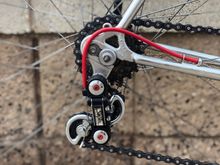 I have to say I'm very impressed with the ride. Normandy Lux Comp. Hubs w Supra Corsa Tubulars. I still need toe clips and straps. 