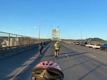 Whole-azz interstate bridge and freeway just for us cyclists!!