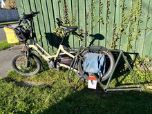Utilising my cargo bike. 