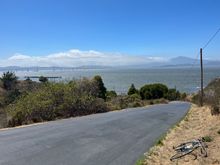 From there, a short, steep climb with views of the Richmond-San Rafael Bridge and Mt. Tamalpais in in the distance leads you toward San Pablo Harbor.