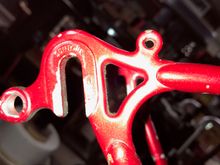 DS Suntour dropout with derailleur hanger