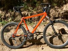 Powdercoated frame