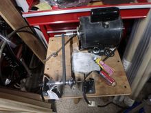 The tool of choice for hub re-conditioning of the shell.  The hub pictured is one that has already been done and the dust cap and tag would not be present when polishing.