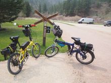 Folders on the Mickelson Trail. These rear drive electrics have seen a lot of the USA.