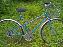 Nice old bike from 'The Bay'. Alloy fenders, and everything moves. Fix and sell as a nice commuter I guess.