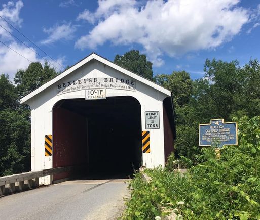 Covered bridge near Cambridge 