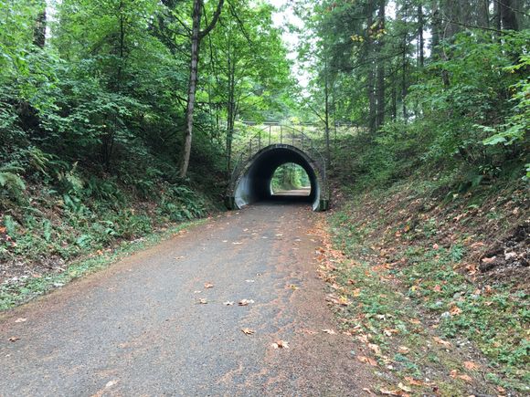 Connects me to where I need to go.  With a bit of hardpack& light gravel.