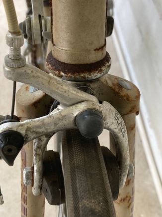 Hoping the rust is only on the outside of the headset!