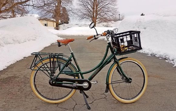 This can gleefully smash through puddles and standing water without getting a drop on you. :-)