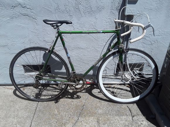 Gitane Inter Club with front end damage...