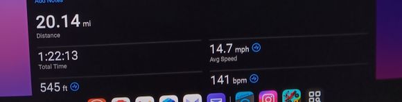 Been so busy with work, and life, this is the first 20 mile loop in a bit.  Felt nice to get a ride in.  