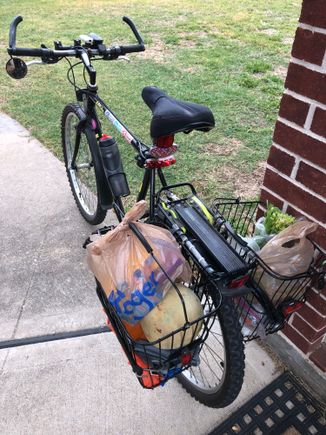 Small load. 