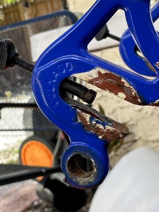 I wish it had chrome dropouts like I've seen on some Supers. Cool original Campagnolo dropout adjusters