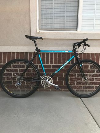 As it sits today with all Shimano Deore XT M735 components. 