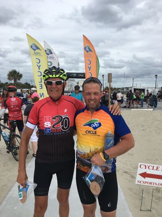 This young fellas longest ride was only 32 miles before the tour. Really proud of him.