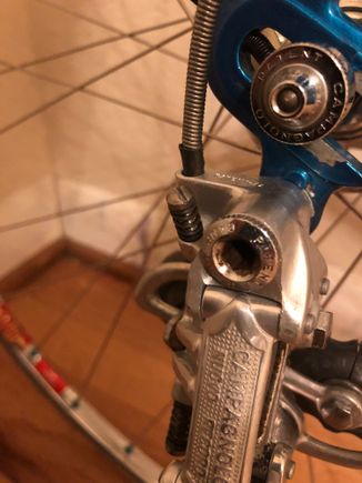 Old and tarnished, but it works...