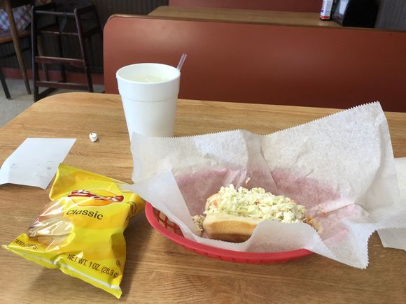 Lunch at another small store 