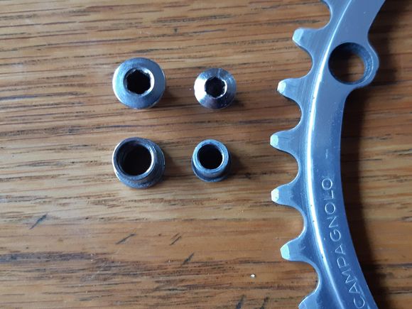 size needed closest to chain ring
other one I was sent seller thought it should fit