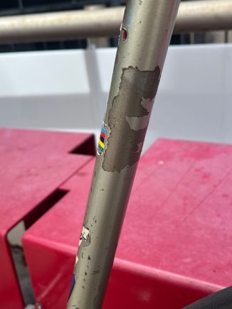 Paint issues to be sure. This is the worst spot and I’ll have to do something about it.