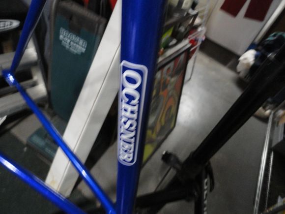 Seat tube detail